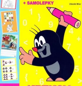 Krtkův sešit...počítání, malování, hry... + samolepky - Zdeněk Miler