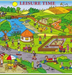 Leisure Time / Volný čas - Naučná karta