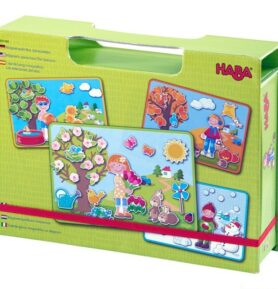 Puzzle magnetické - Kniha, Roční období (Haba)