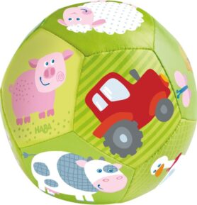 Hračka pro batolata - Míč měkký, Farma (Haba)