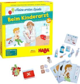 Společenská hra - Od 2 let, Nebojme se lékaře (Haba)