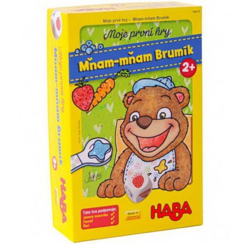 Společenská hra - Od 2 let, Mňam-mňam Brumík (Haba)