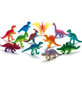 Faunica - Zvířátka set, Figurky v tubě Dinosauři, 12ks