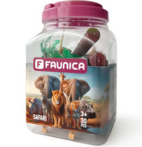 Faunica - Zvířátka set, Mega tuba Safari