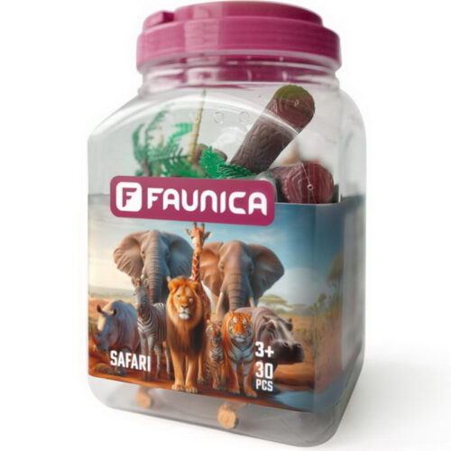 Faunica - Zvířátka set, Mega tuba Safari