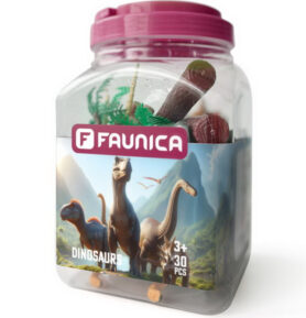 Faunica - Zvířátka set, Mega tuba Dinosauři