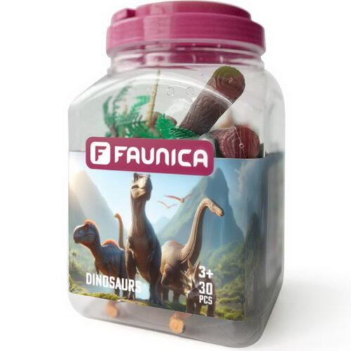 Faunica - Zvířátka set, Mega tuba Dinosauři
