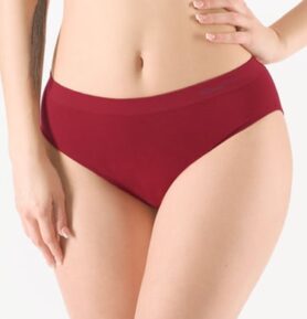 Dámské kalhotky klasické GINA Bamboo 00019P brandy S/M
