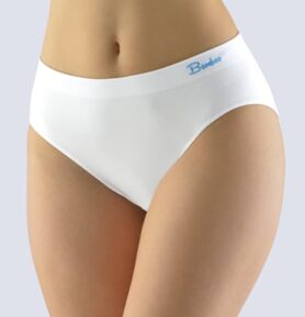 Dámské kalhotky klasické GINA Bamboo 00041P bílá dunaj M/L