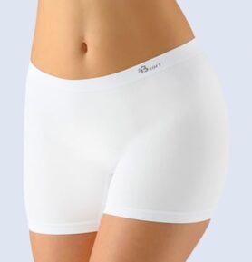 Dámské boxerky s vysokým bokem GINA 03016 bílá L/XL