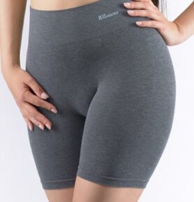 Dámské boxerky prodloužené GINA 03019P šedá bílá L/XL