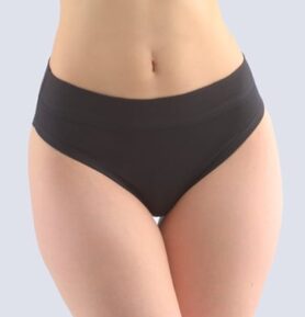 Dámské kalhotky klasické s úzkým bokem GINA 10252P černá XL/XXL