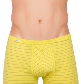 Pánské boxerky Body&Soul 10/1-13/315 FABIO žlutá 2XL