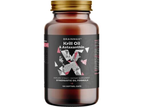 BrainMax Krill Oil s astaxanthinem