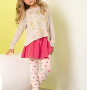 Dívčí punčocháče Zuza 765 Gabriella růžová (pink) 140/146