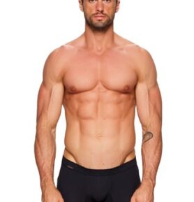 Pánské boxerky Push-Up Efect 01/1-21/1 FABIO černá 2XL