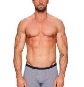 Pánské boxerky Push-Up Efect 10/1-21/206P FABIO modrá tmavá 2XL