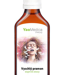 YaoMedica 123 - Vyschlý pramen, bylinná tinktura 50ml