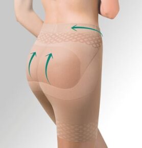 Punčocháče dámské medica Push Up 128 Gabriella neutro (tělová) M