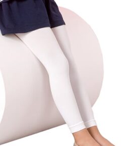 Dívčí leginy Long 750 leggings Gabriella šampaň (ecru) 110/122