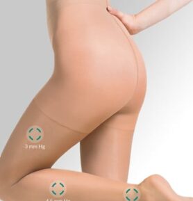 Punčocháče dámské medica Relax 111 Gabriella neutro (tělová) L
