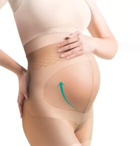 Punčocháče dámské medica Mama 109 Gabriella beige (j.bez) L