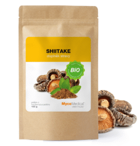 MycoMedica BIO Shiitake - prášek 100g