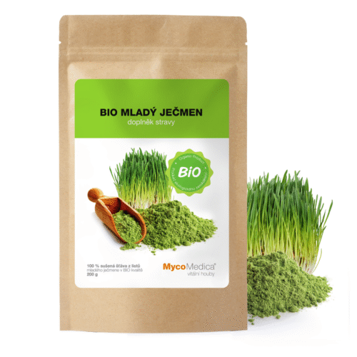 MycoMedica BIO Mladý ječmen 200 g