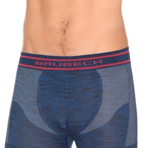 Pánské boxerky BX10780 BRUBECK fusion modrá tmavá S