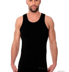 Pánské tílko Cotton TA00540A BRUBECK černá XL