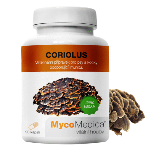 MycoMedica  Coriolus - Outkovka pestrá 90 kapslí