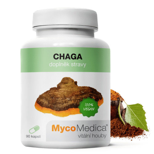 MycoMedica Chaga - Rezavec šikmý 90 kapslí