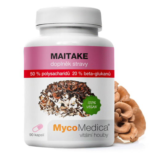 MycoMedica Maitake 50 % - Trsnatec lupenitý 90 kapslí