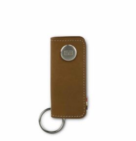 Garzini kožená klíčenka Lusso Vintage Camel Brown