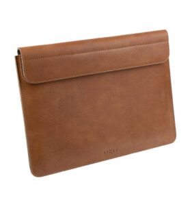 Kožené pouzdro FIXED Oxford pro Apple MacBook Pro 13" od 2016 hnědé