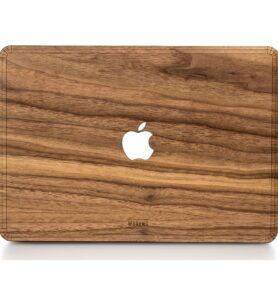 WoodWe dřevěný ochranný kryt z pravého dřeva Ořech na Macbook Air 13" bez TOUCH ID