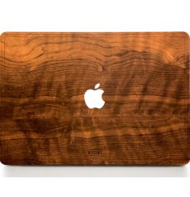 WoodWe Horní krycí fólie z pravého dřeva Brazilský ořech pro Macbook Air 11"