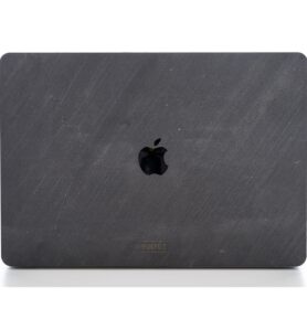 WoodWe Horní krycí fólie z pravého kamene Tmavý kámen pro Macbook Air 11"