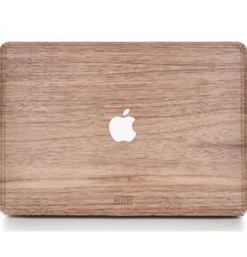 WoodWe Horní a spodní krycí fólie z pravého dřeva Ořech pro Macbook Pro 15" s Touch ID