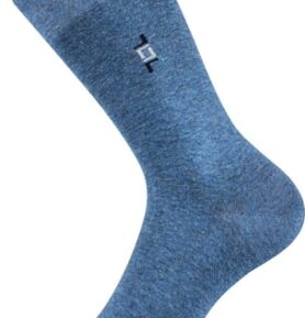 Společenské ponožky DESPOK jeans melé 39-42 (26-28)