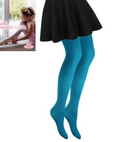 Dívčí punčochové kalhoty GIRL MICRO TIGHTS 50 DEN biscay bay 134-140