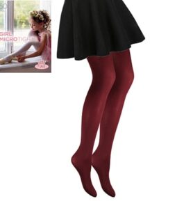 Dívčí punčochové kalhoty GIRL MICRO TIGHTS 50 DEN windsor wine 122-128