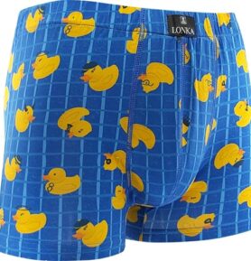 Pánské boxerky KEVIN kačenky XL