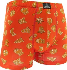 Pánské boxerky KEVIN perníčky XL