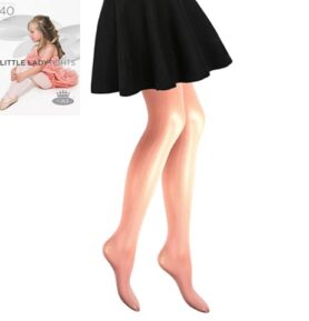Dětské punčochové kalhoty LITTLE LADY TIGHTS 40 DEN roso 122-128