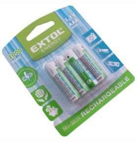 EXTOL ENERGY AAA 1000mAh 4ks 42060