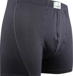 Pánské bambusové boxerky NORBERT tmavě šedá XL