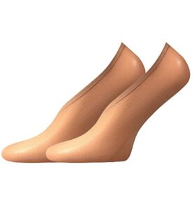 Punčochové ťapky NYLON STEP 20 DEN / 2 páry golden uni