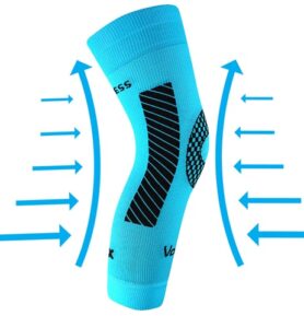 Bandáž VoXX PROTECT KOLENO neon tyrkys L-XL