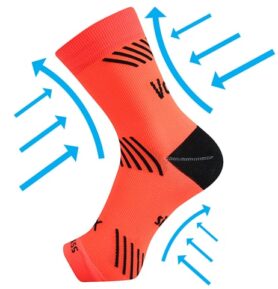 Bandáž VoXX PROTECT KOTNÍK neon oranžová L-XL
